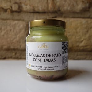 mollejas de pato confitadas