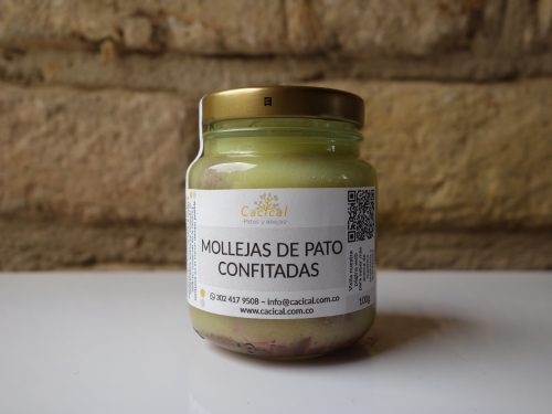 mollejas de pato confitadas